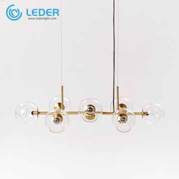 Candelabro de vidro embutido LEDER