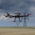 Transmission Line Construction Unmanned Aerial Vehicle