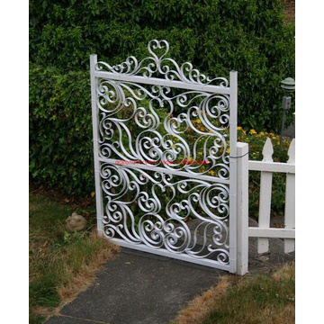 Beautiful Scrollwork Iron Gate