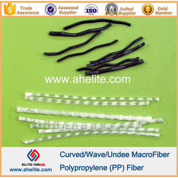 25mm 30mm 48mm 54mm Courbé Undee Wave Polypropylène PP Fiber