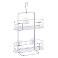 Metall Toilette Badezimmer Draht Hanging Rack Wandsaug Dusche Caddy mit Handtuchhalter