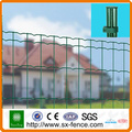 Green holland wire mesh fence panel