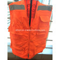 Good Quality Safety Reflective Vest with High Visibility Flu Yellow Many Pockets