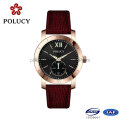 OEM High Quality Lady Luminous Watch with Rose Gold Color