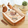 Cute cartoon Design Winter soft Pet Bed