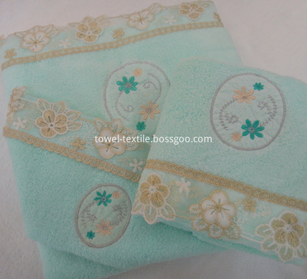 3-Piece Bathroom Towel Set