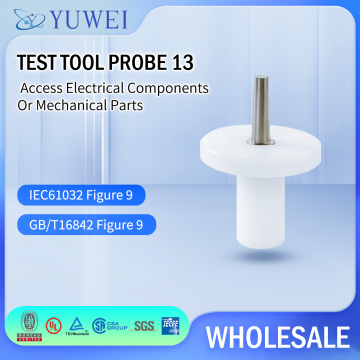 IEC Figure 9 Test Tool 13 avec sonde tactile de sécurité de défilé isolée