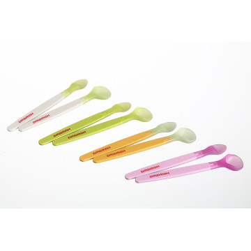 Infant Plastic Spoon Set Baby Dining Tableware