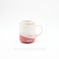 low price white ceramic mug cute porcelain mug