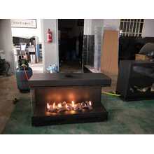 Gas insert fireplace available traditional log set