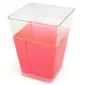 Plastic Cup Large Geometric Kova Cup Clear 6 Ounces