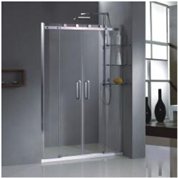 Tempered Glass Bathroom Door