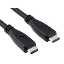 USB-C USB 3.1 tipo-C macho para macho cabo de carregador de dados