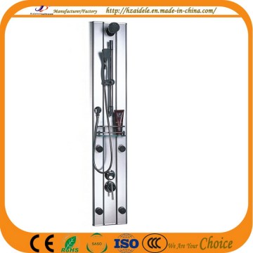 Aluminum Alloy Shower Panel with Shelf (YP-006)