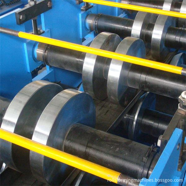 Multiple Shapes Steel Purlin Machine