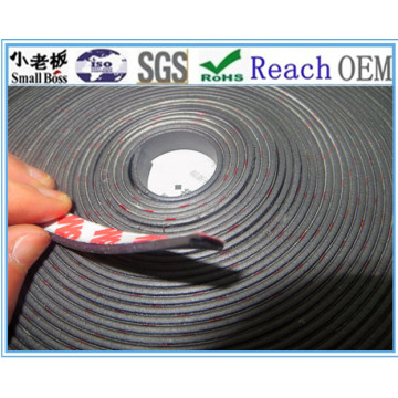 10mm * 2mm PVC Fire Seal Strip para vedação de porta / porta de garagem Fire &amp; Smoke Seal