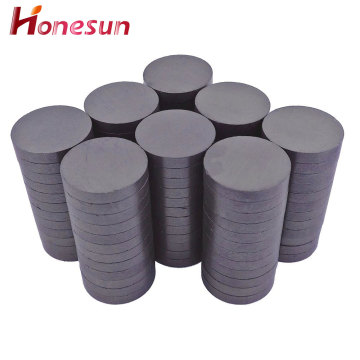 C5 round ferrite ceramic magnets industrial disc magnet