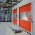 Automatic machine guard high speed door