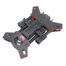 Cadre Quad Copter pliable en fibre de carbone H4