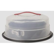 Spring form cake pan with lid