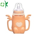 Silicone Baby Biberon Protector Manchon Sans Bpa