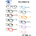 Günstige bunte optische Gläser für Kinder (ML15008)