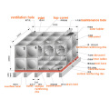 FRP SMC combined water tank