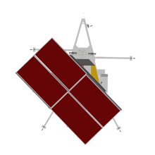 Tour de lumière solaire hybride de 9 mètres