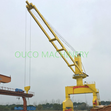 Grue portuaire mobile 20T30M MacGregor pour le levage de marchandises