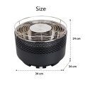 Best seller Portable Smokeless Charcoal BBQ Grill Outdoor charcoal Grill Machine Tabletop grill