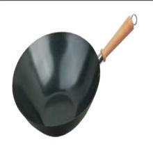 Non-stick coating Fry pan with wood handle