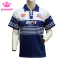 Camisa de rugby esportiva de estilo único personalizado