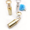 Golden Acrylic Vacuum Cosmetic Liquid Spray Bottle