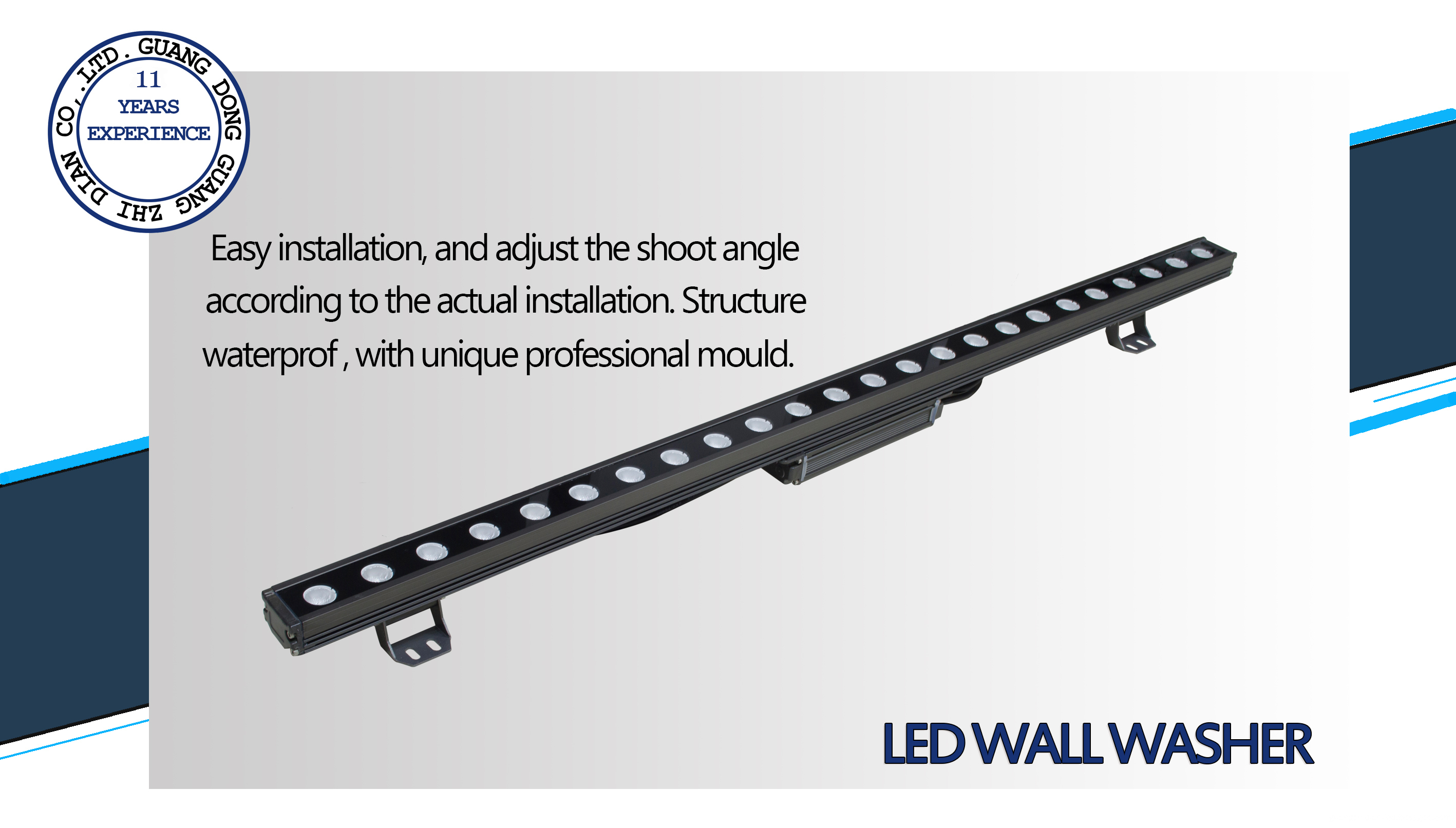 36W led wall wash light 