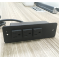 3 Sockets Recessed Power Strip