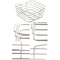 Corbeille à pain en fil d&#39;acier inoxydable Corbeille à pain en fil métallique