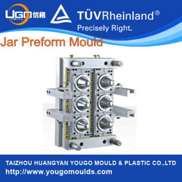 Jar Preform Mould 6 Cavity Valve Gate