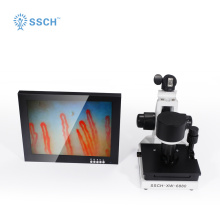 Microscópio biológico Microcirculação Observação Capilar