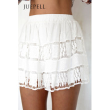 White Lace Loose Women Short