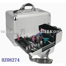 caja cosmética de aluminio fuerte fashionale con diferentes colores