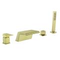 Brass Bathtub Faucet Set with Hand Shower