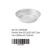 D23.2 cm Aluminium foil round cake pan