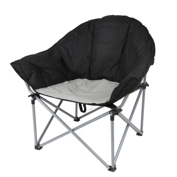 Oversize preto acolchoado Sofa Chair para acampar