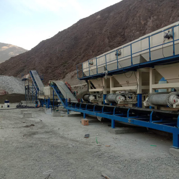 Batching Station Stationary Concrete Plant Construction