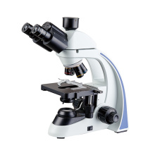 Simultaneous focusing Trinocular biological microscope