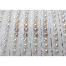 Boucles d&#39;oreilles perles de perles d&#39;eau douce (ER1438)