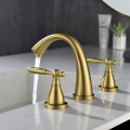 SHAMANDA Deck-Mount Widespread Bathroom Faucets Faucet