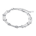 Wholesalae rose gold chain anklets for women