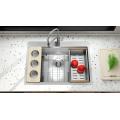 304 Stainless Steel Topmount Workstation Kitchen Sink