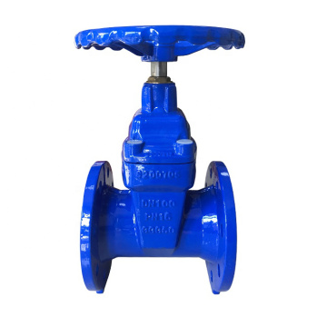 soft sealing ductile cast iron sluice gate valve